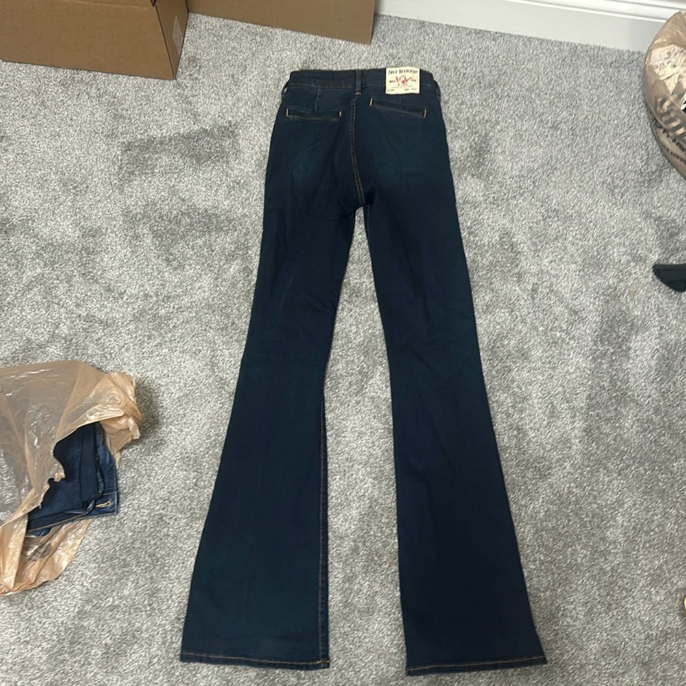 Navy Flare Women’s True Relgion Jeans